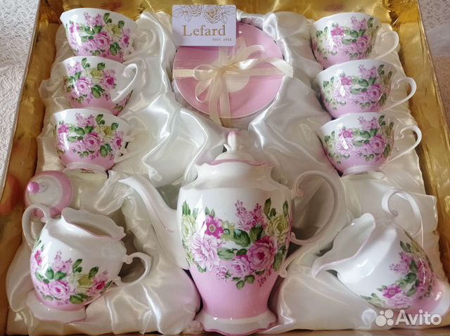 Сервиз чайный новый 