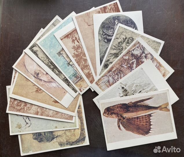 Наборы открыток по искусству СССР