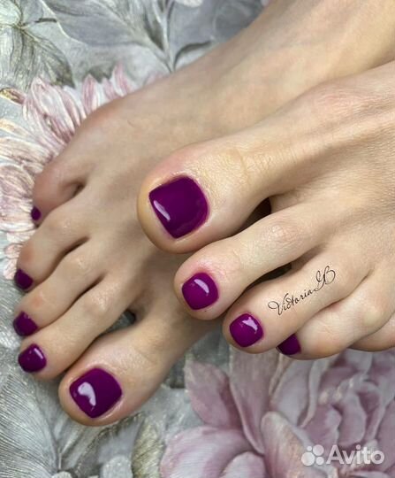 Аппаратный маникюр,педикюр,покрытие гель-лак