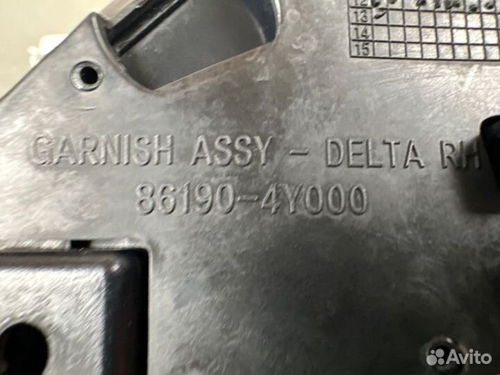 Накладка крыла треугольник правая Kia Rio 3 Ub