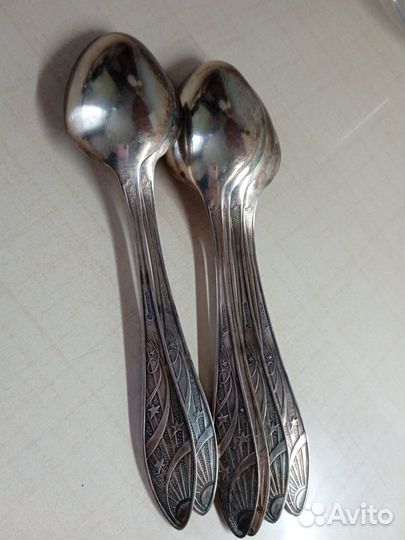 Столовые приборы мельхиор СССР