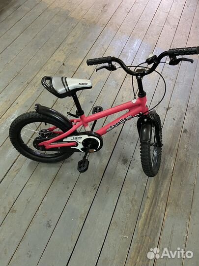 Детский велосипед двухколесный capella s-16