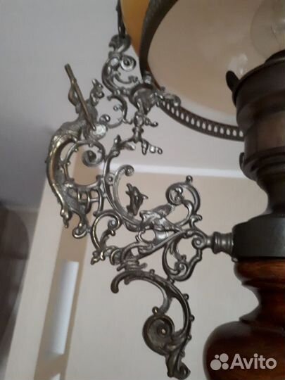 Люстра бронза