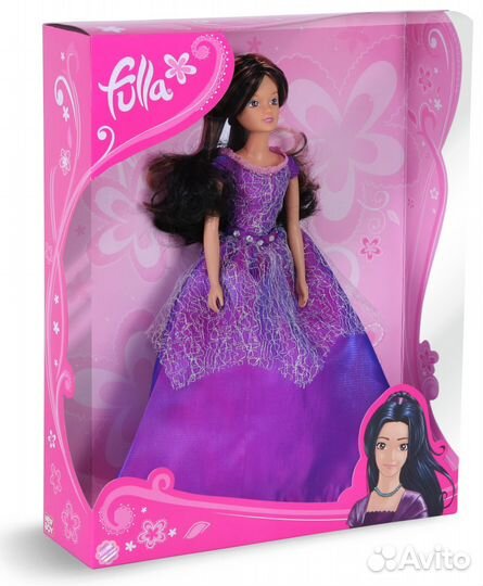Кукла Фулла. Fulla. Вечерние платье. Голубое