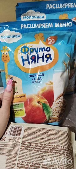 Детские каши молочные