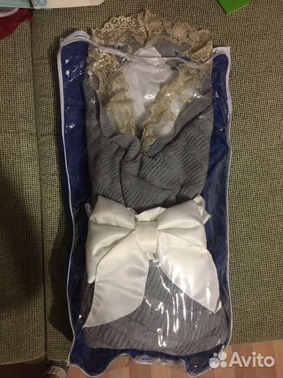 Конверт-одеяло на выписку демисезон