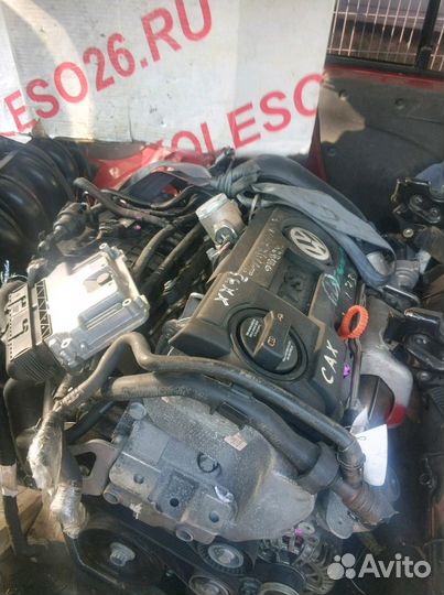 Двигатель Golf,Audi A3, caxa 1,4л. турбо