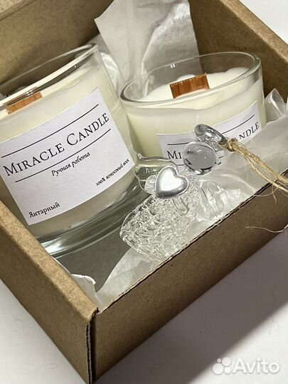 Ароматические свечи эко воск ручная работа