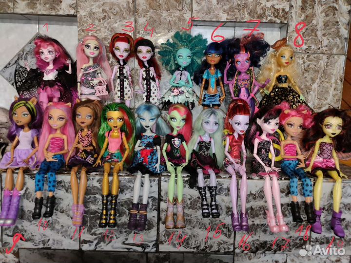 Куклы Монстер Хай