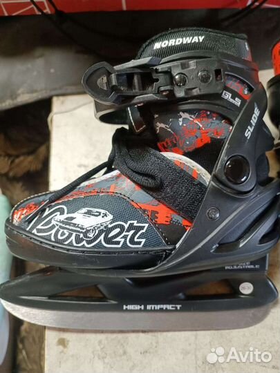 Коньки хоккейные nordway