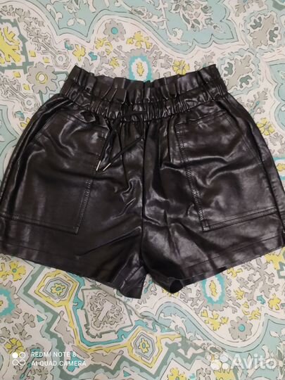 Кожаные шорты