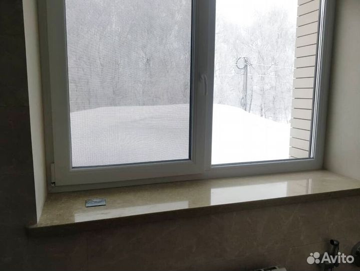 Подоконник из искусственного камня производство