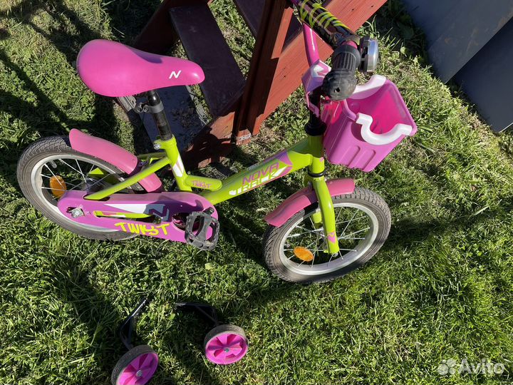 Велосипед детский для девочки Novatrack