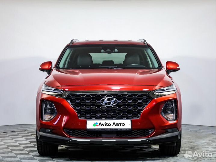 Hyundai Santa Fe 2.4 AT, 2019, 38 518 км