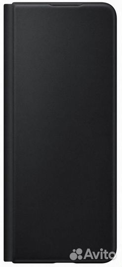 Оригинал Кожа Чехол для Samsung Z Fold 3 (Black)