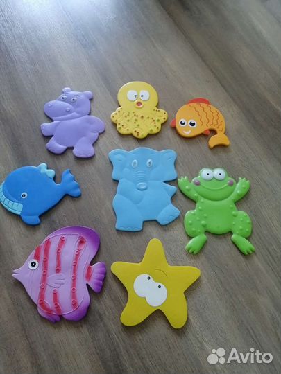 Мини коврики на присоске для ванны