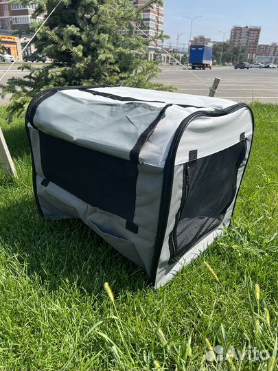 Мягкая клетка для собак / переноска