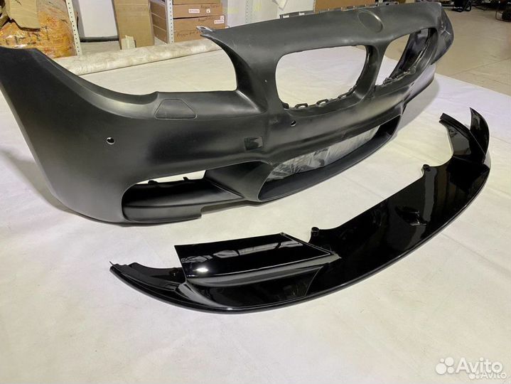 Бампер + сплиттер м5 млук BMW F10