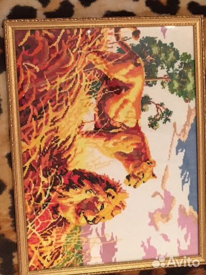 Картина вышитая крестом