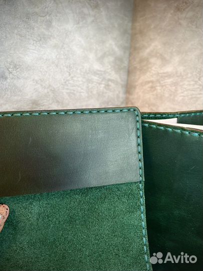 Обложка на паспорт натуральная кожа