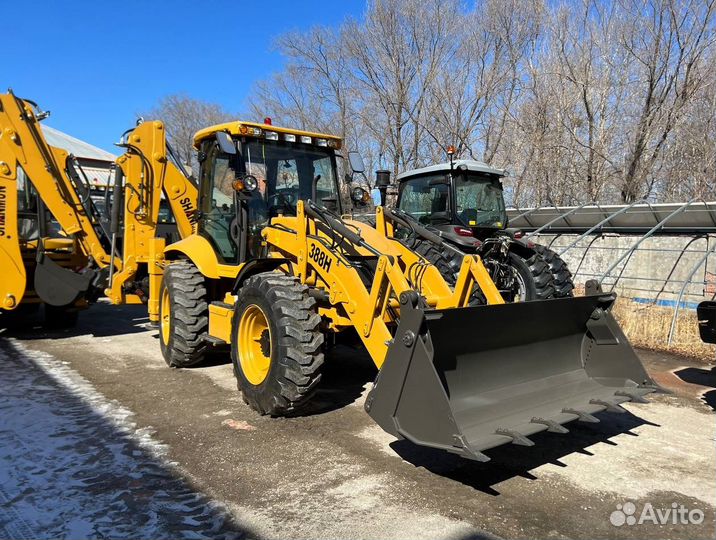 Экскаватор-погрузчик Shanmon 388H, 2023