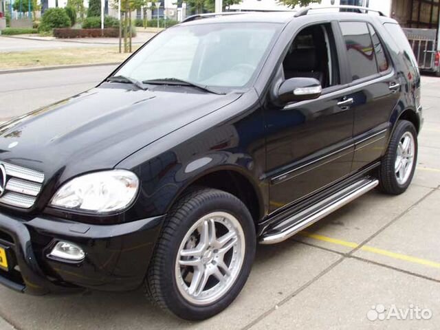 Кенгурятник Brabus Mercedes ml w163