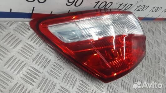 Фонарь задний левый nissan qashqai J10 (PEA26MX01)