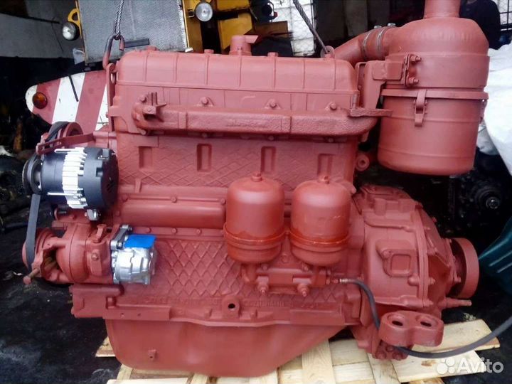 Двигатель А-41, радиаторы, сцепление