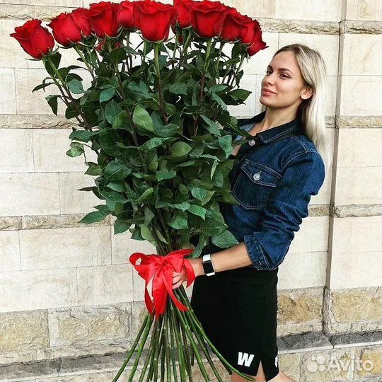 Метровые розы