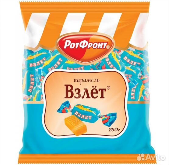 Конфеты Карамель Взлёт 250 г