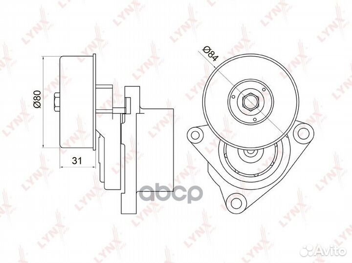 Натяжитель ремня навесного оборудования PT3030