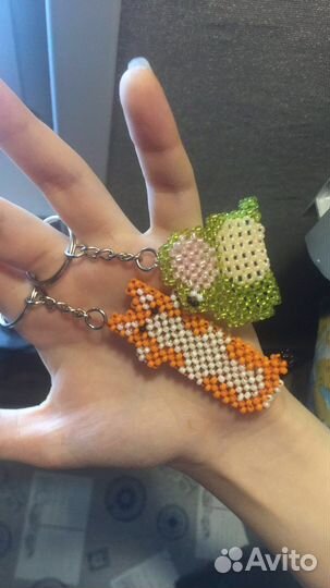 Брелки из бисера