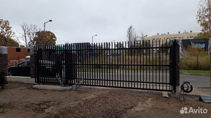 Ворота откатные Лофт 4550х1900. Смета детально