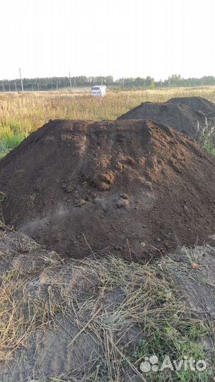 Земля полевая для растений, газона, грунт, песок