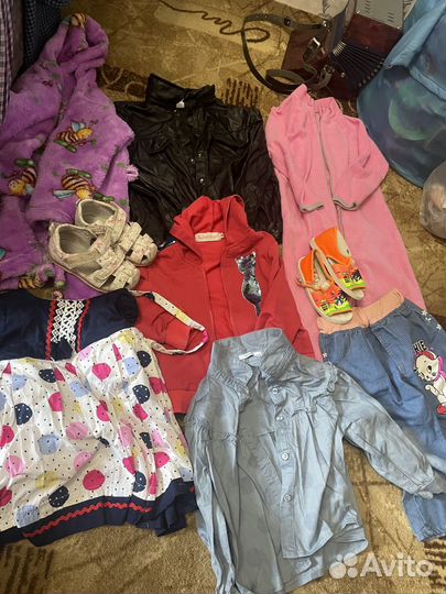 Вещи пакетом на девочку 86 92