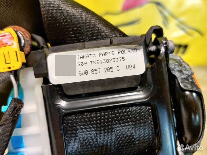 Ремень безопасности передний левый Audi Q3 8U 8UB