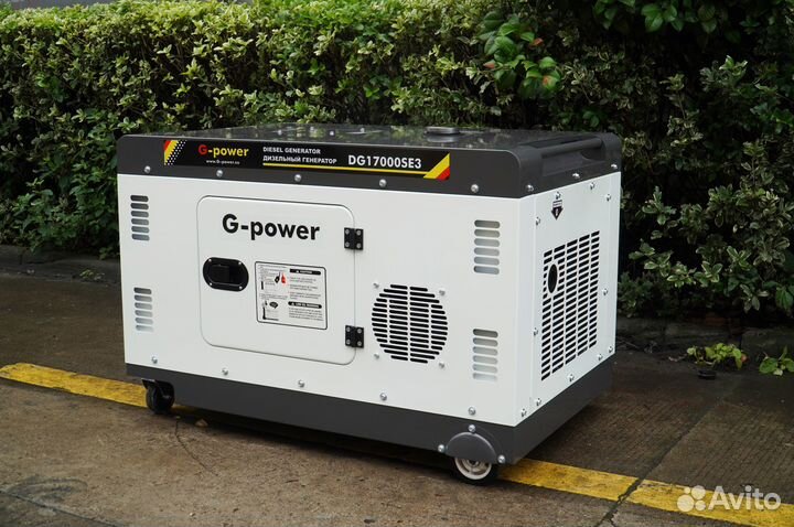 Дизельный генератор 14 kW g-power