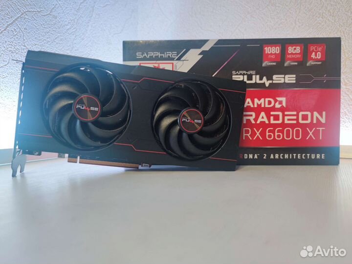 Видеокарта RX 6600 XT Sapphire Pulse OC 8gb