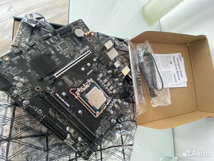 Процессор i3 12100f + мать LGA 1700 DDR4