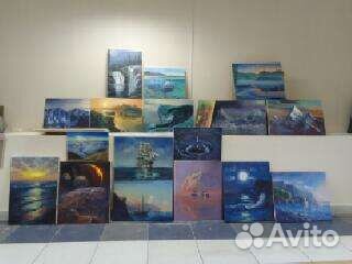 Картина маслом на холсте
