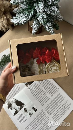 Елочные игрушки из эпоксидной смолы