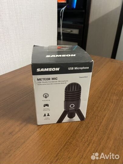 Продаю Студийный микрофон Samson Meteor Mic