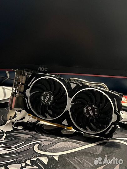 Rx 580 8 Gb Jingsha и Msi Armor