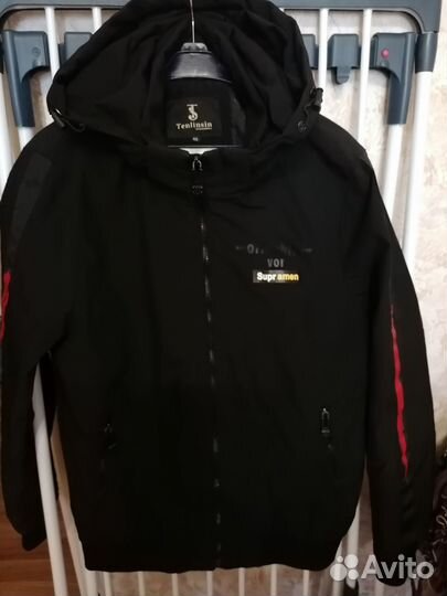 Спортивная куртка мужская демисезонная размер48