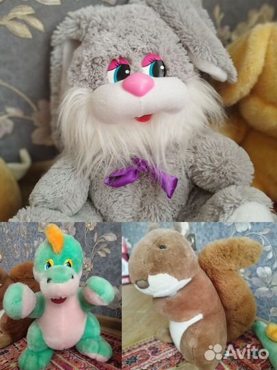 Детские игрушки мягкие + Куклы