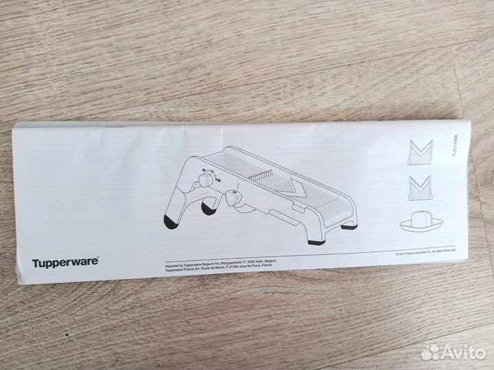 Терка-шинковка Мандолина Tupperware с 2 насадками