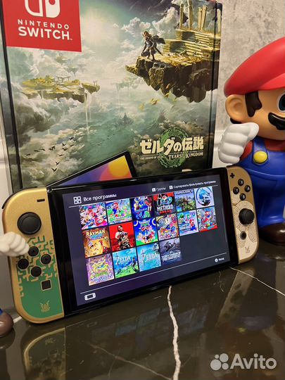 Nintendo Switch Zelda Прошитая 256 gb Hogwarts