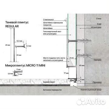 Laconistiq Micro 11 mini Серебряный 2000х11х5