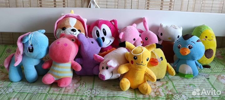Мягкие игрушки из автомата хватайка