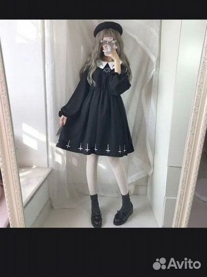 Платье готика